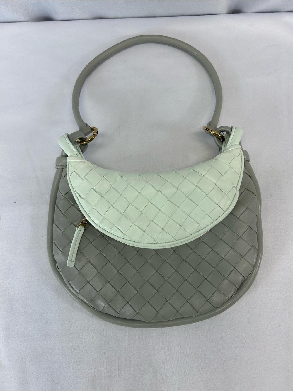 Bottega Veneta Small Gemelli Intrecciato Leather Shoulder Bag